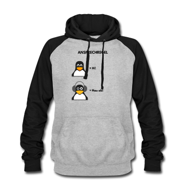 Musik LK Hoodie - Pinguin Kopfhörer - Musik hören ohne Unterbrechung