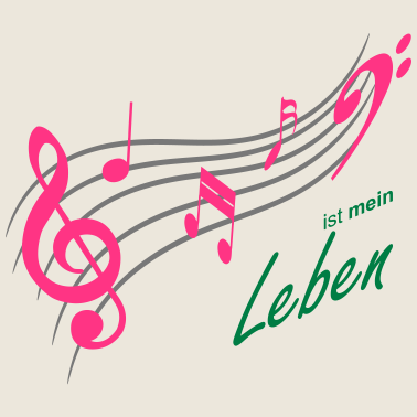 Motiv Musik ist mein Leben