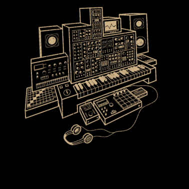 Motiv Modularer Synthesizer für elektronische Musiker