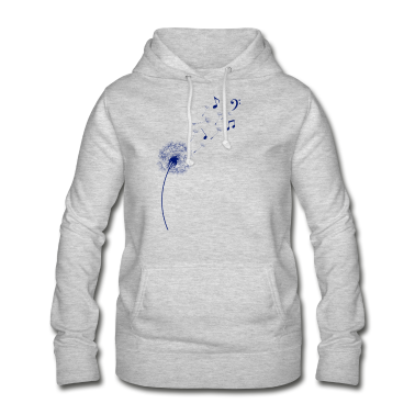 Musik LK Hoodie - Regenbogen Pusteblume Noten Musik Löwenzahn
