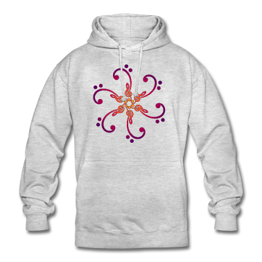 Musik LK Hoodie - Musik, Mandala, Notenschlüssel Bassschlüssel Bass