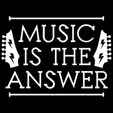 Motiv Musik ist die Antwort