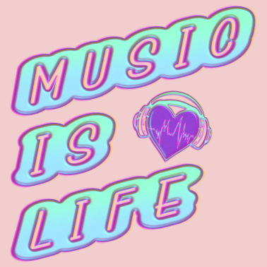 Motiv Musik ist Leben