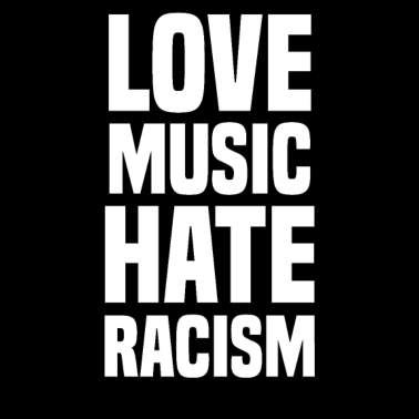 Motiv Love Music Hate Racism Liebe Musik Hasse Rassismus