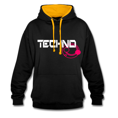 Musik LK Hoodie - Techno Music Musik Patch Design