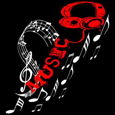 Motiv Musik Noten Herz