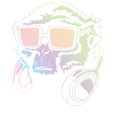 Motiv Affe DJ Musik