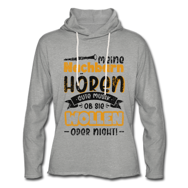 Musik LK Hoodie - Klarinette Klarinettenspieler Gute Musik Spruch