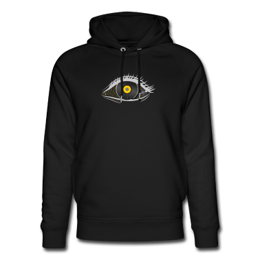 Musik LK Hoodie - Schallplatten Auge - cooles Musik Motiv