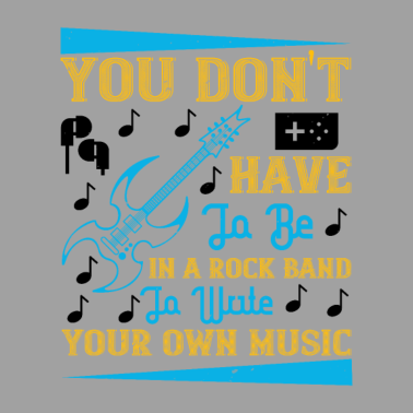 Motiv You don't have to be in a rock band