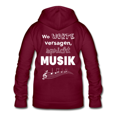 Musik LK Hoodie - Musik Musiker Worte Leidenschaft Hobby Geschenk