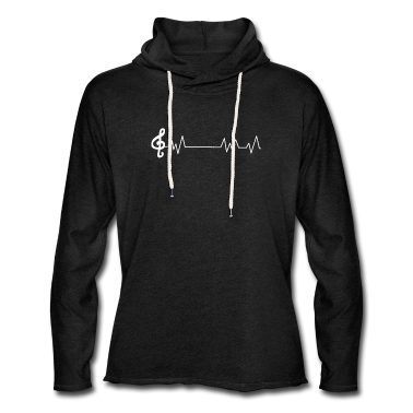 Musik LK Hoodie - Musiker Herzschlag