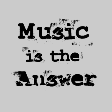 Motiv Musik ist die Antwort
