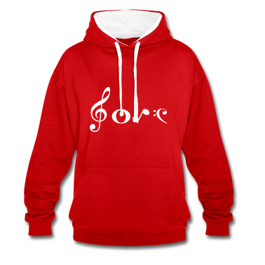 Musik LK Hoodie - Love Musik Note