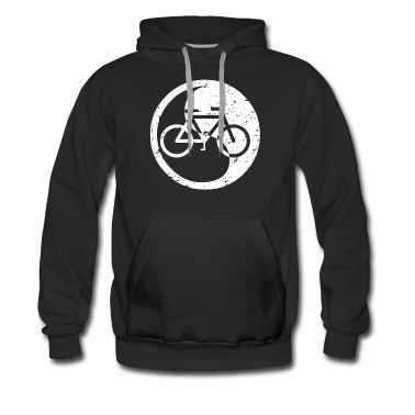 Musik LK Hoodie - bike fixie fahrrad cycling sommer yin yang