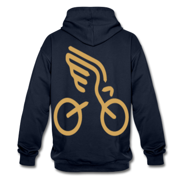 Musik LK Hoodie - Cooles Fahrrad Flügel Design Fahrradfahrer