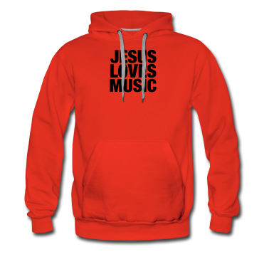 Musik LK Hoodie - JESUS LOVES MUSIC