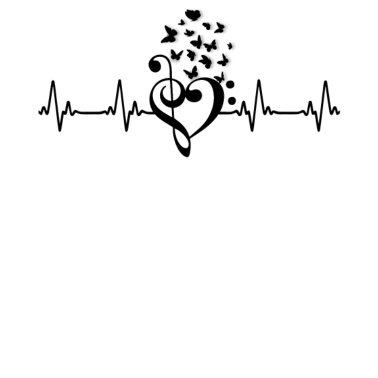 Motiv Musik-Herzschlag