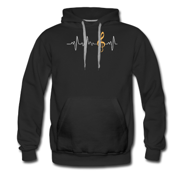 Musik LK Hoodie - Herzschlag - Liebe - Musik
