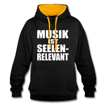 Musik LK Hoodie - MUSIK IST SEELENRELEVANT - Geschenk - Musik