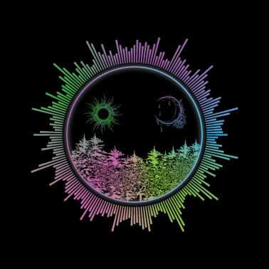 Motiv EDM Equalizer Techno Rave Elektro Musik Festival