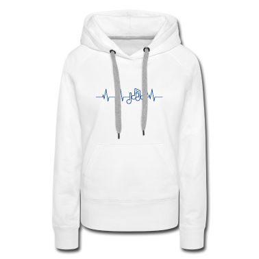 Musik LK Hoodie - Musiker Herzschlag