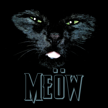 Motiv Cat shirt meow Heavy Metal