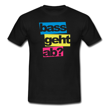 Musik LK T-Shirt - bass_geht_ab_3C