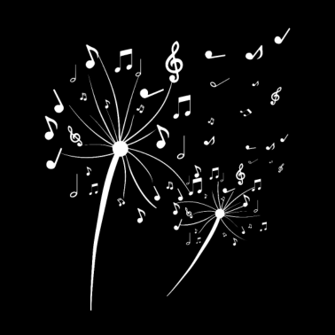 Motiv Pusteblume - Musik