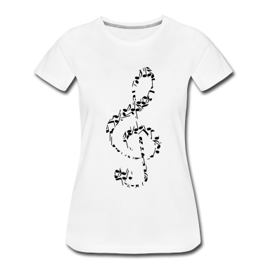 Musik LK T-Shirt - Notenschluessel