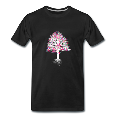 Musik LK T-Shirt - Baum mit Noten Geschenk Natur Musiker Shirt Musik