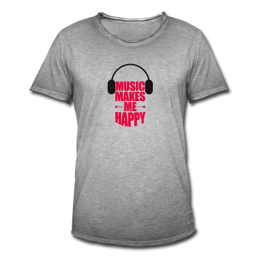 Musik LK T-Shirt - Musik Macht Glücklich Musik Musiker Geschenk Idee