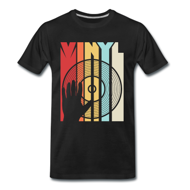 Musik LK T-Shirt - Vinyl Schallplatte