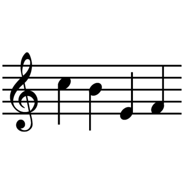 Motiv Chef Notenschrift