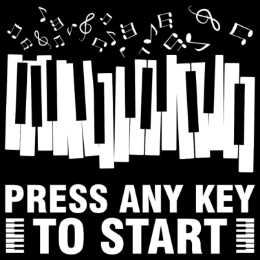 Motiv Klavier Klavierspieler Pianist Piano Geschenk