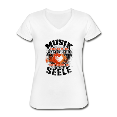 Musik LK T-Shirt - Musik kann nicht die Welt retten aber ab und zu