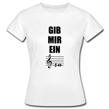 Musik LK T-Shirt - GIB MIR EIN EIS