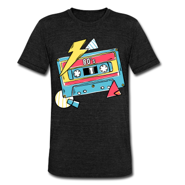 Musik LK T-Shirt - Kassette Musik 80s Geschenk Pop Style Geschenkidee