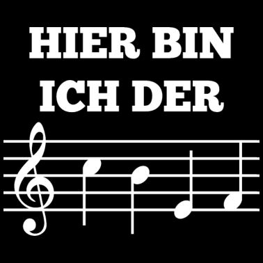 Motiv Hier bin ich der Chef!