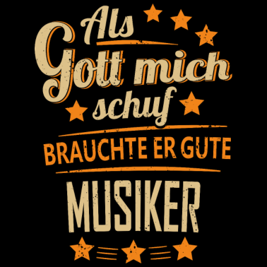 Motiv Musiker - T-Shirt lustige Sprüche