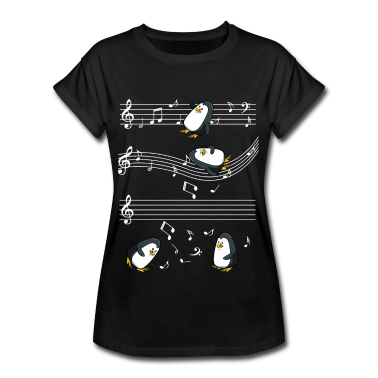 Musik LK T-Shirt - Musik Pinguine Musiknoten Süß Pinguin Geschenk