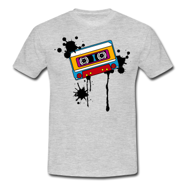 Musik LK T-Shirt - Musik Retro Mixtape Kassette 80er 90er Jahre Fun