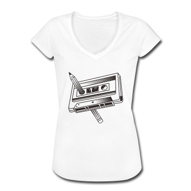Musik LK T-Shirt - Kassette Bleistift