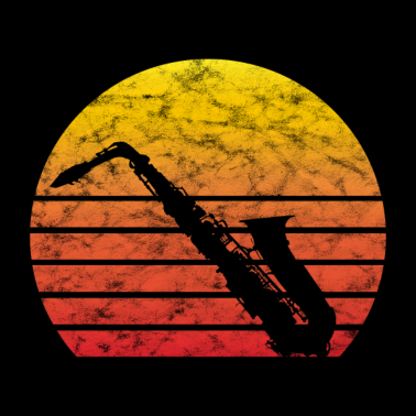 Motiv Saxophon Saxophonist Jazz Swing Musik Geschenk