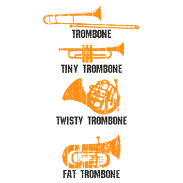 Motiv Posaune Musiker