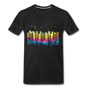 Musik LK T-Shirt - Piano Musiker
