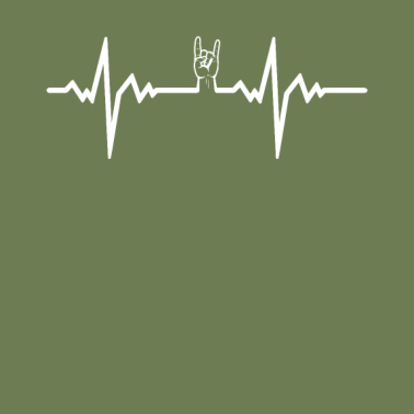 Motiv Metal Musik Herzschlag