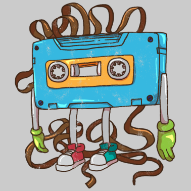 Motiv Kassette 80er Jahre Kindheit