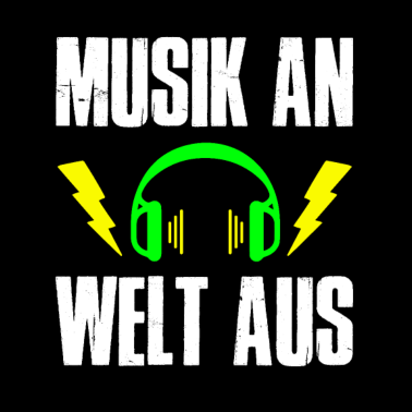 Motiv Musik an Welt aus