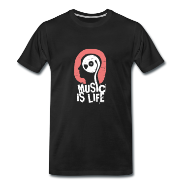 Musik LK T-Shirt - Musik ist Leben Shirt